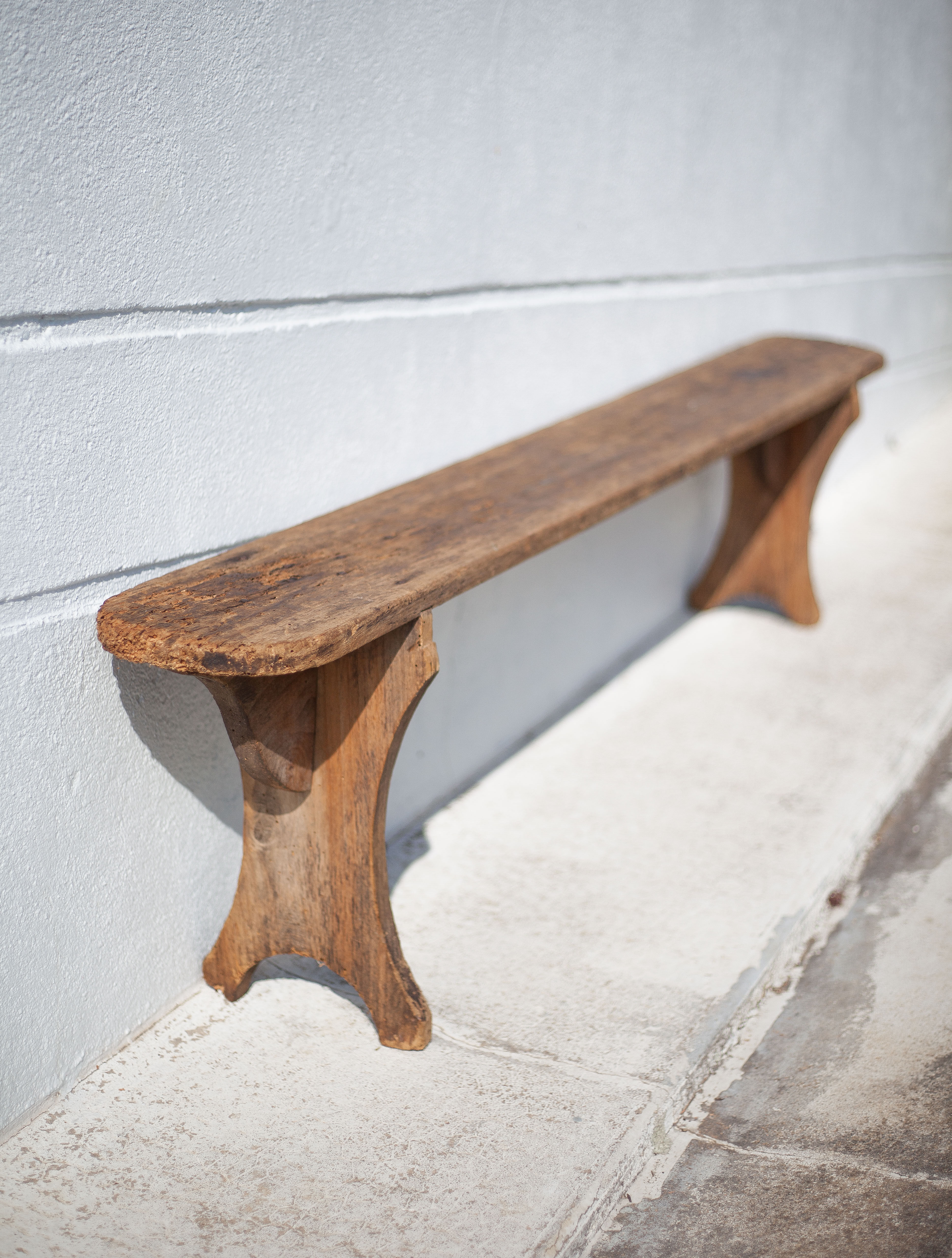 Old wood farmhouse bench, old bench, table bench, interior decoration, farmhouse, countryside