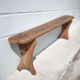 Old wood farmhouse bench, old bench, table bench, interior decoration, farmhouse, countryside