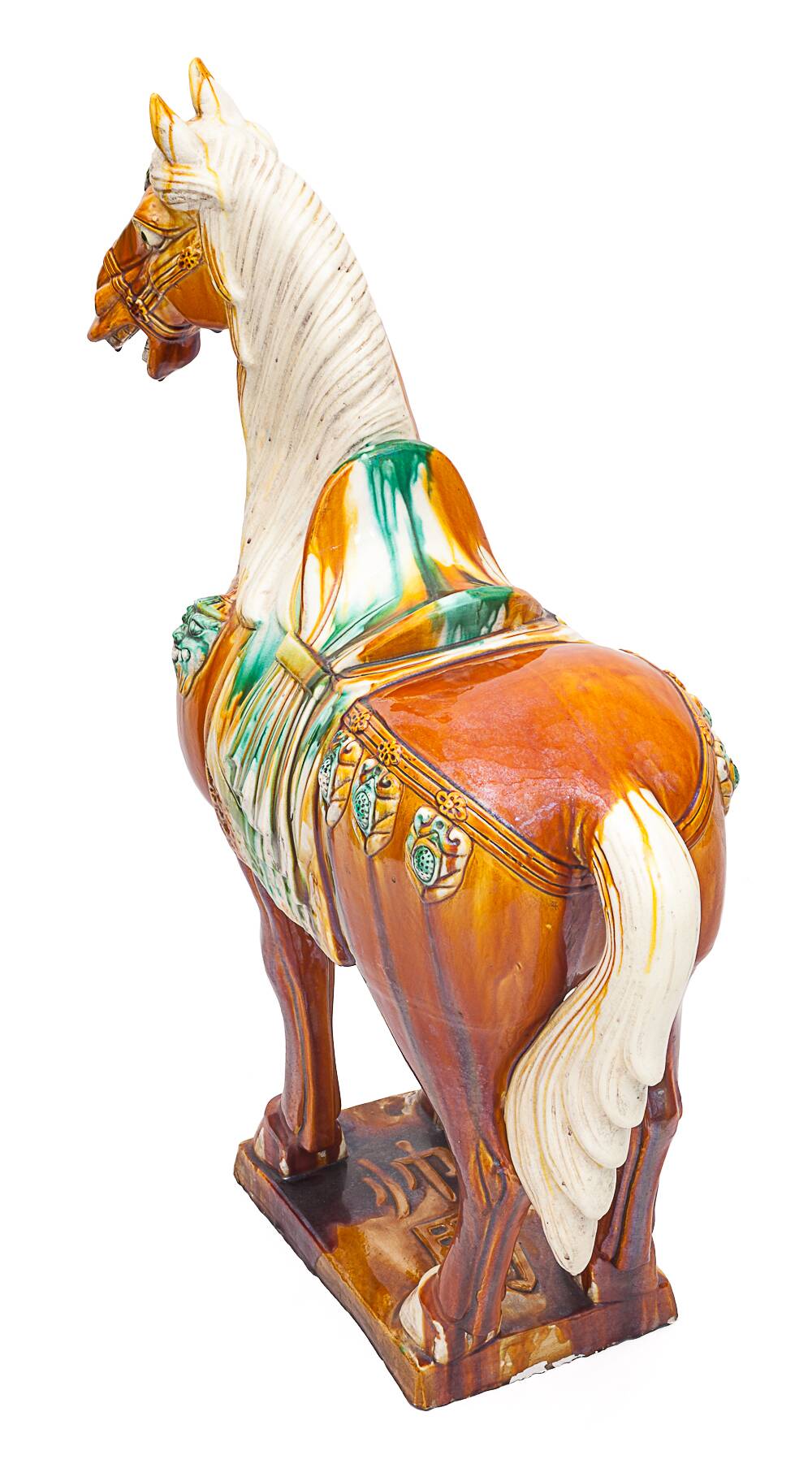 Very large Chinese ceramic horse