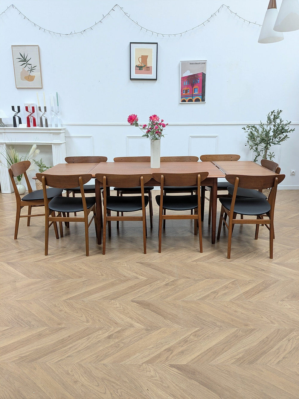 Set of 10 Farstrup 210 chairs