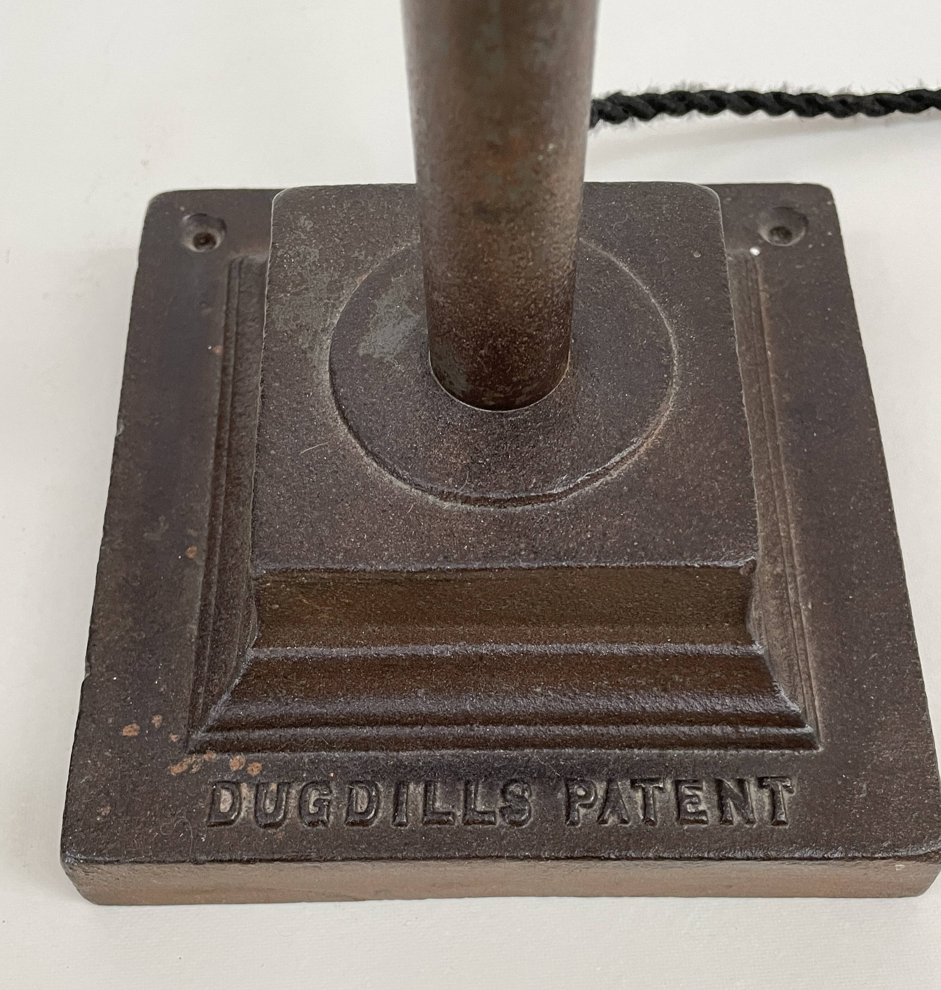 Lampe de bureau ou d'atelier anglaise dugdills