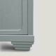 Parisian Art Deco wardrobe with sliding doors.