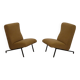 Paire de fauteuils Pierre guariche 1960