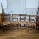 Set of 4 antique chairs