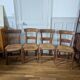 Set of 4 antique chairs