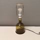 Very rare Holmegaard glass table lamp, designed by Michael Bang 1974 (Already discontinued in 1981)
