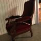 Armchair voltaire Napoleon III mahogany