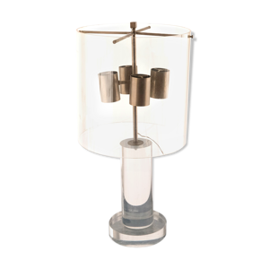 Lampe de table en plexiglas