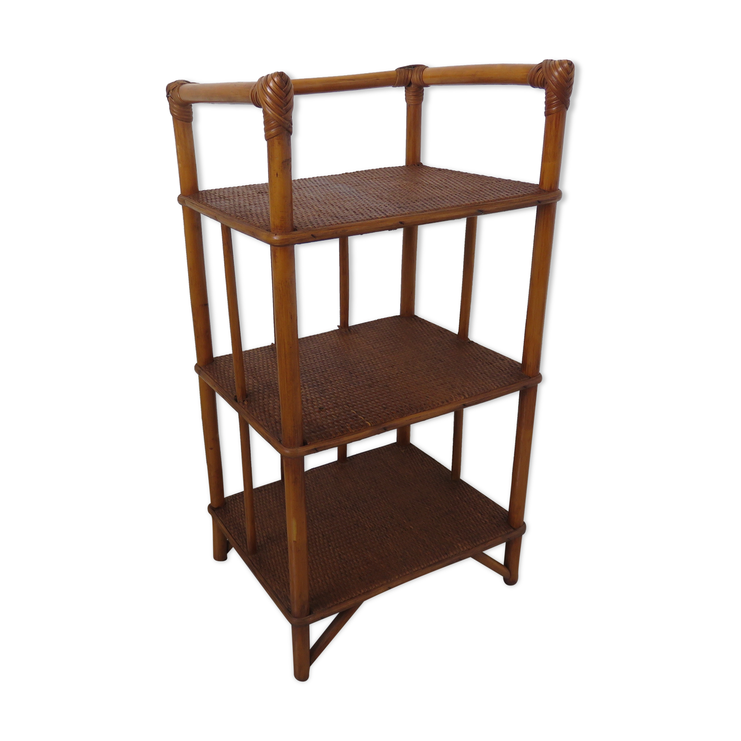 Shelf rattan bamboo 60/70