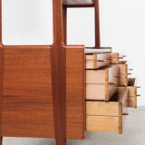 Midcentury Danish double sideboard RY-20 in teak by Hans Wegner for Ry Møbler