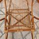 Vintage rattan rocking chair