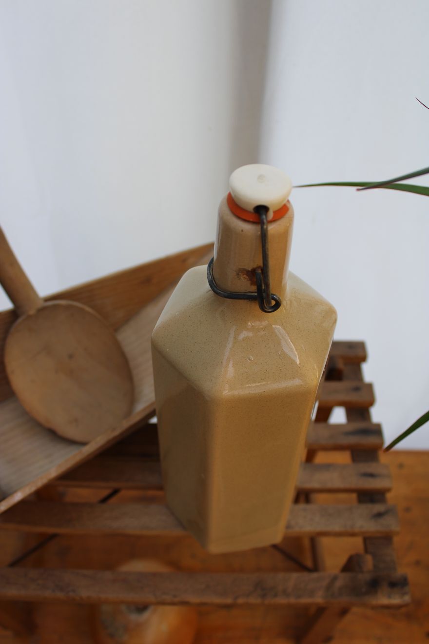 Beige bottle