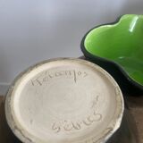 Set of 4 ceramic bowls or empty pockets from the Kéramos workshop in Sèvres, 1950