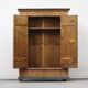 Bridal wardrobe in antique painted folk art