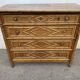Bamboo chest of drawers