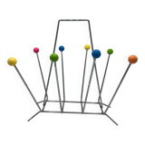 Vintage Sputnik magazine holder