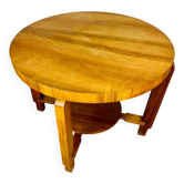 Art Deco round side table