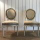 Salon Louis XVI eb molded wood and carved canning files