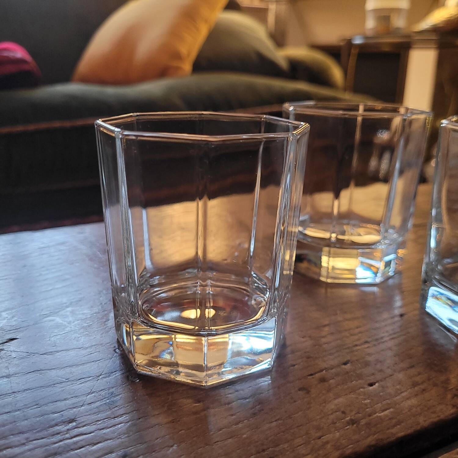 7 Octime Luminarc glasses – 1980s