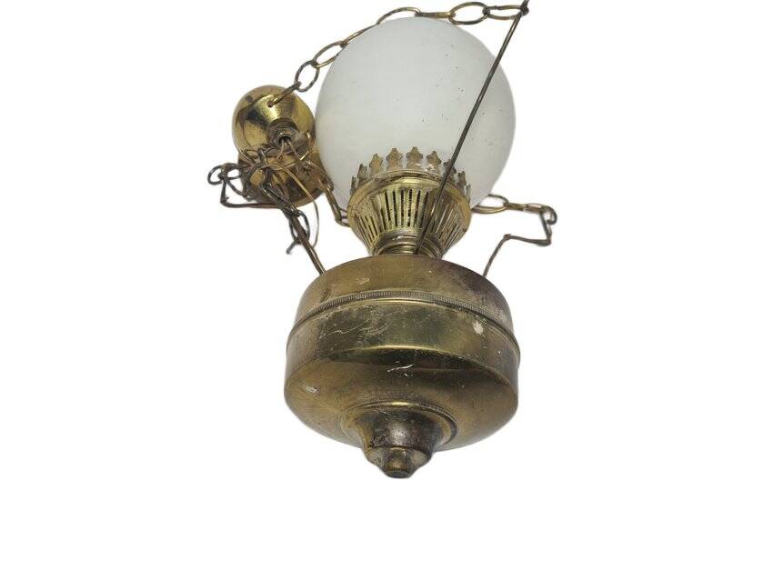 Mid-century postmodern chandelier, Poland, 1970s