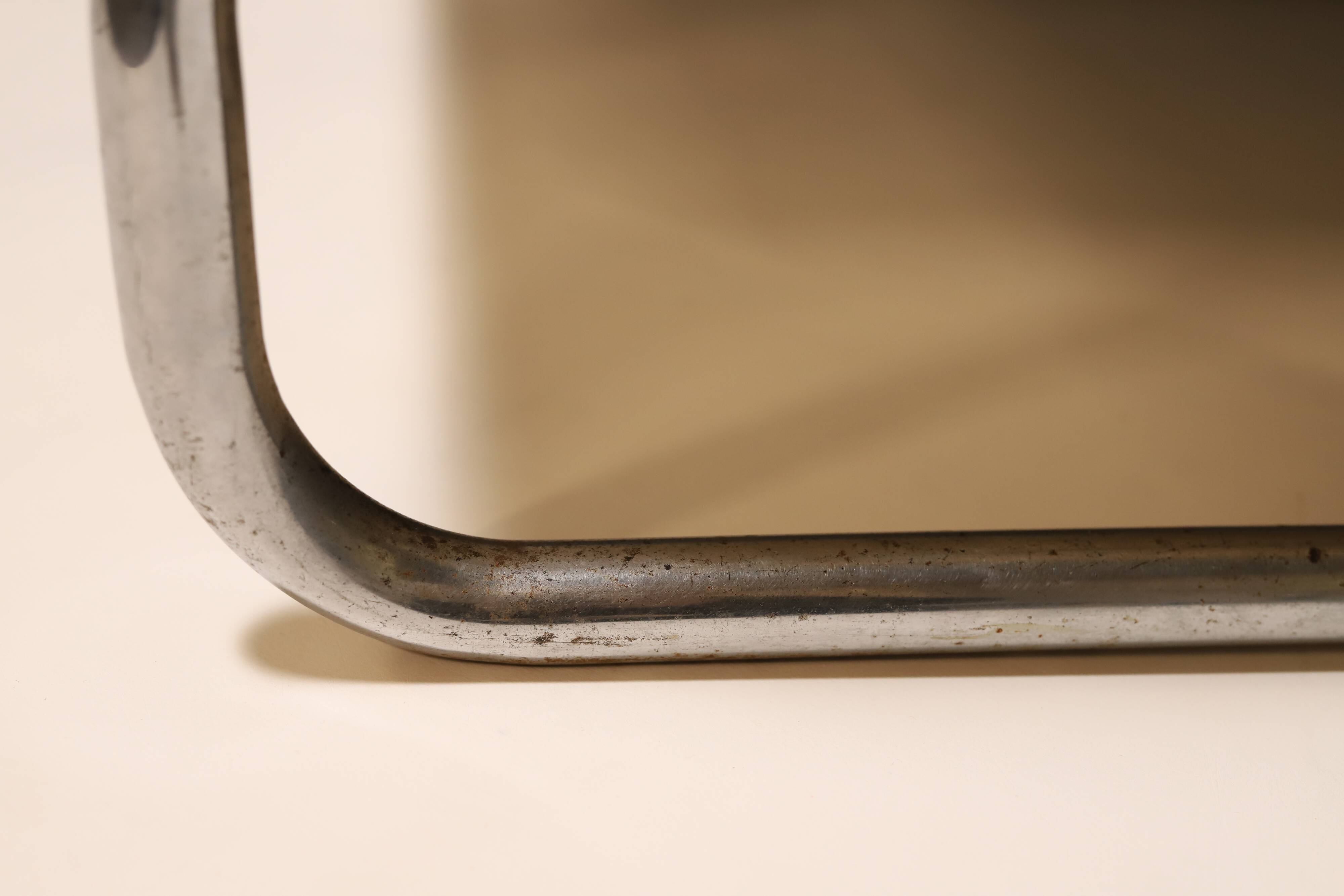 Paire de fauteuils cantilever en acier tubulaire pour Kovona, Tchécoslovaquie, années 1950