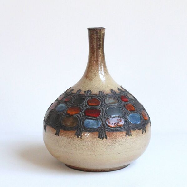 Vase figue brutaliste 1960s- Perignem