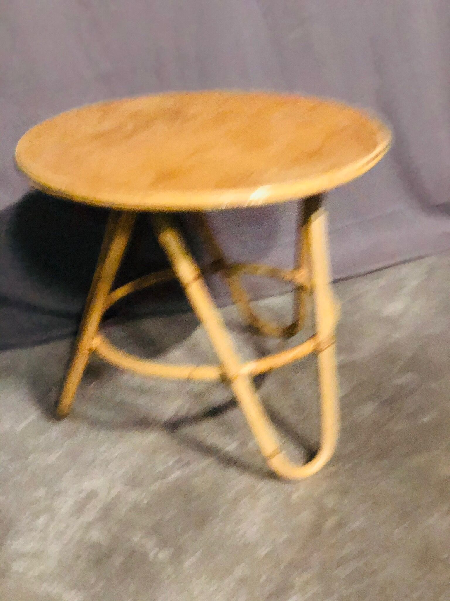 Bamboo lounge table