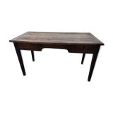 Old vintage wooden desk