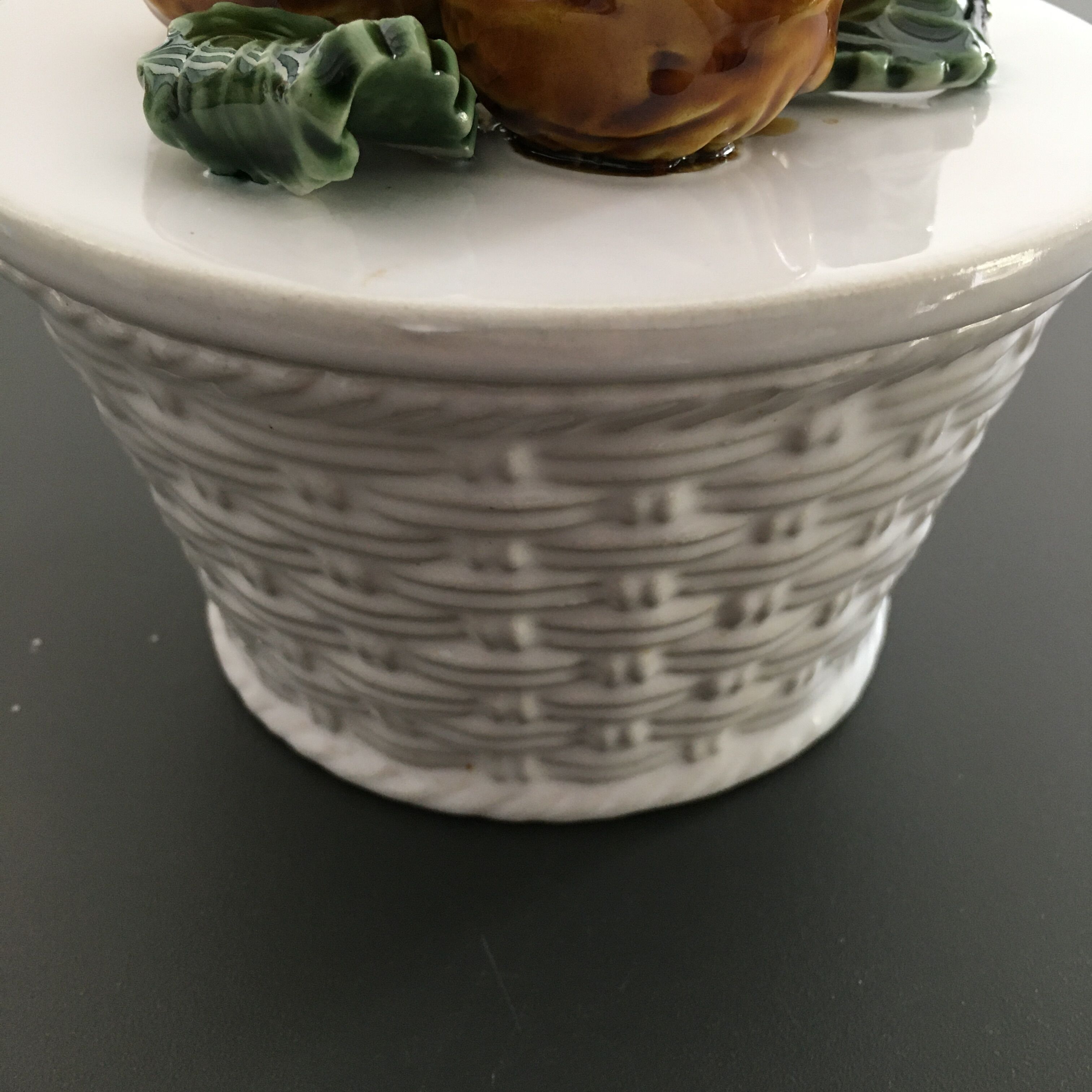 Box dabbling walnut décor