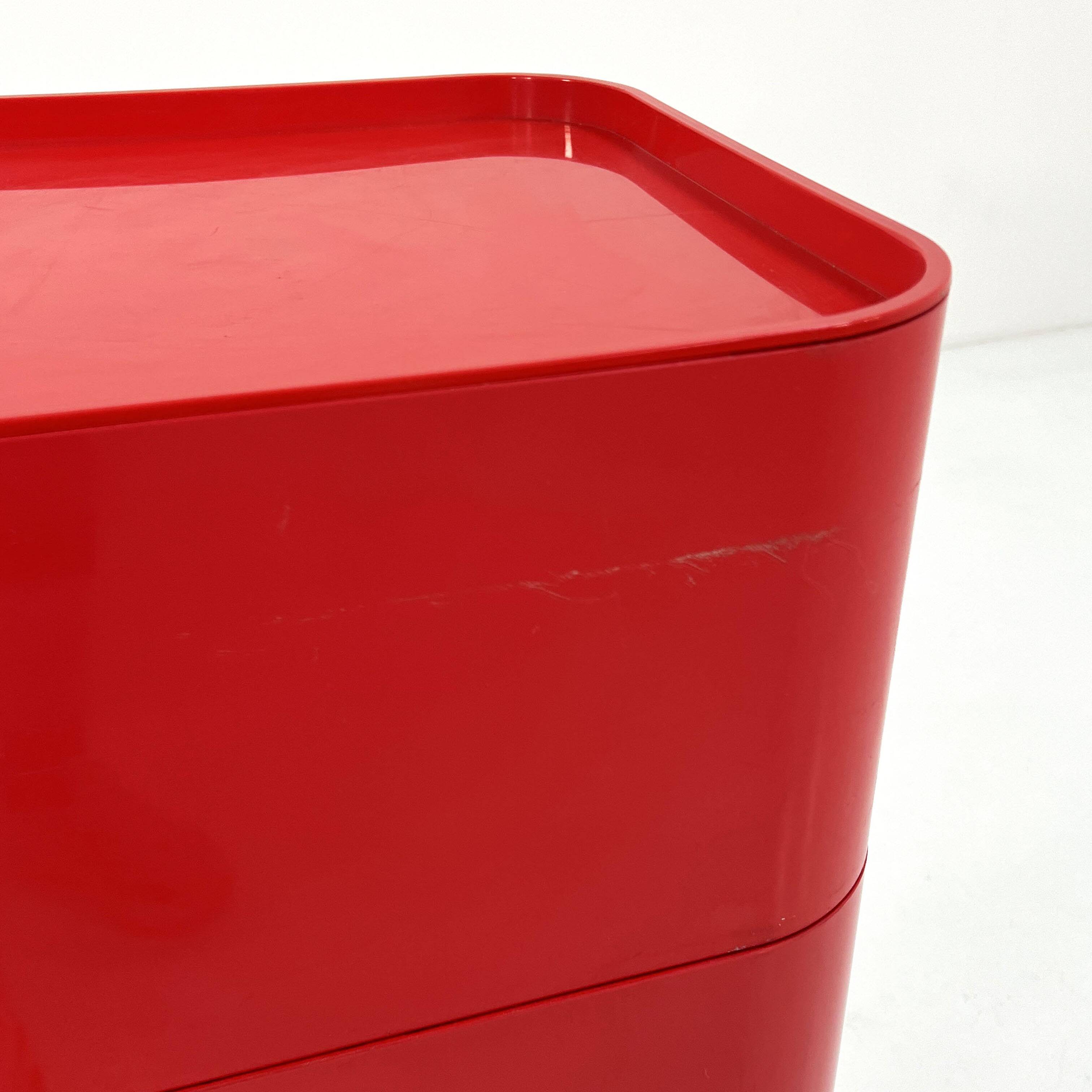 Chest of drawers with laundry basket by Anna Castelli Ferrieri for Kartell 1970