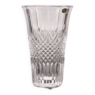 Otero crystal vase from Val Saint Lambert