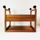 Side table, teak bar, Mid Century, BR Mobler, designed by Peter Brink, Denm