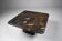 Small vintage fossilised coffee table, 1970s.