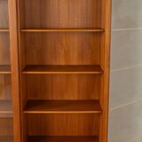 Classic two-piece display cabinet from the 1960s