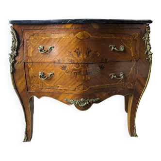 Louis XV marquetry commode