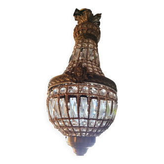 Old balloon chandelier in very good condition