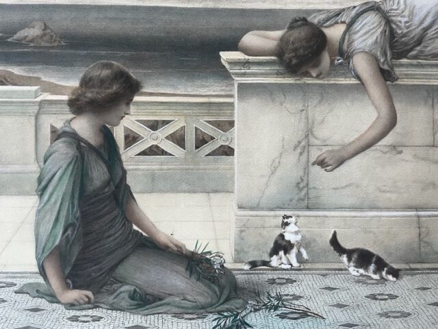 Henry Ryland lithograph