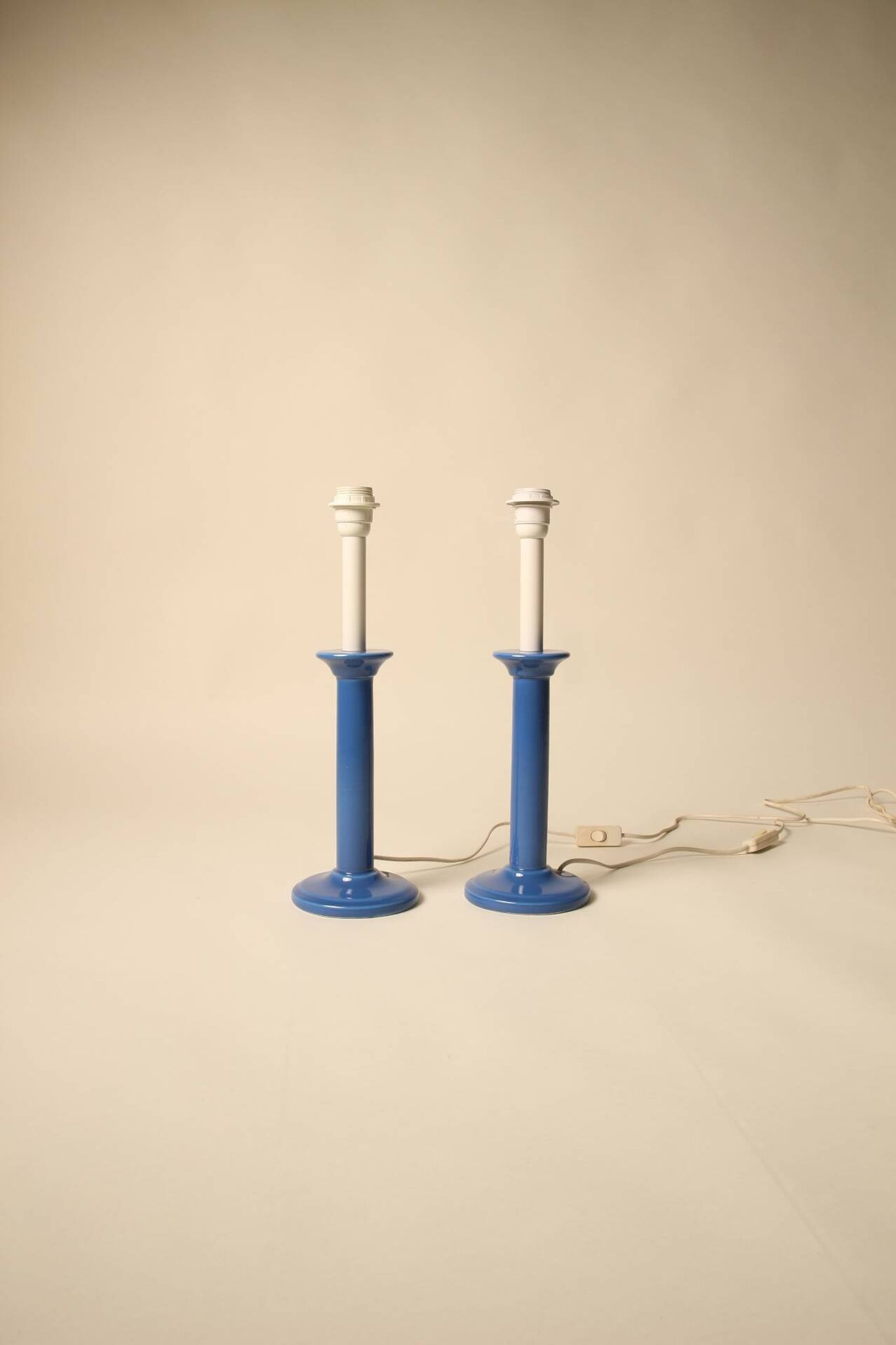 Pair of lamp bases