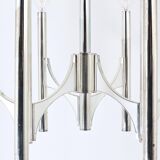 Mid-Century Lustre Gaetano Sciolari Sirius Silvered, Lightolier, Italy