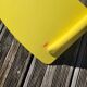 Pair of yellow plywood chairs
