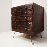 Reworked english edwardian printers draw set