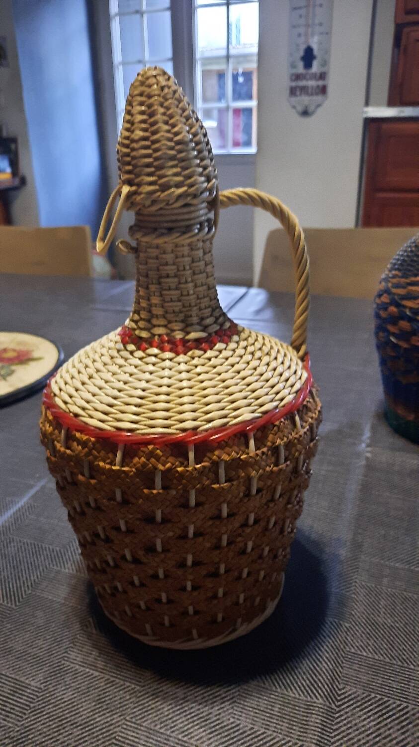 Set of 3 scoubidou bottles