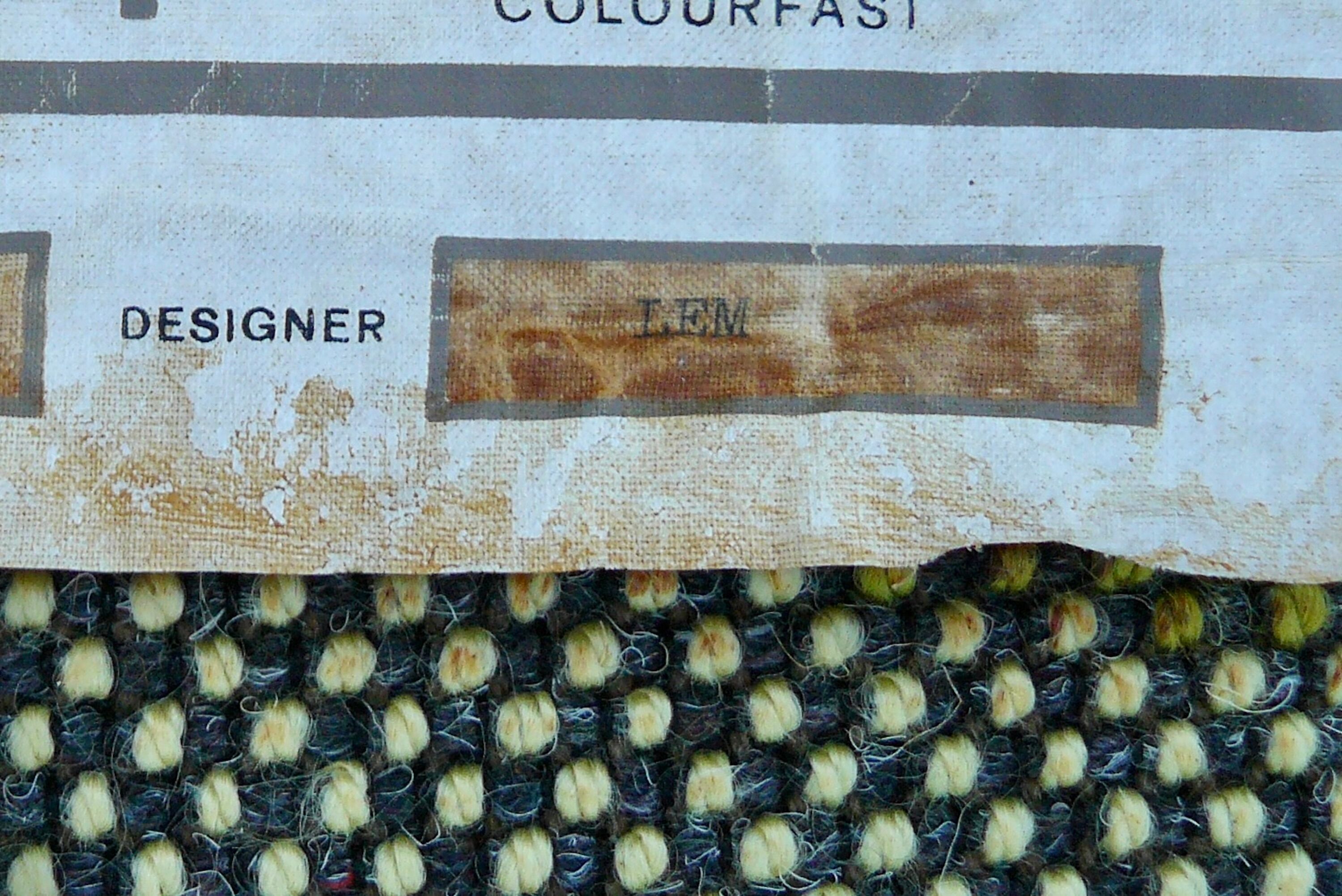 Scandinavian design wall tapestry 1960 Age Vægrya