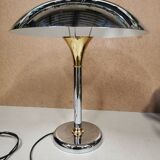 Swann Design Chrome Desk Lamp Vintage Mushroom Liner Lighting