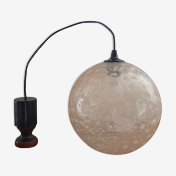 Lustre boule vintage