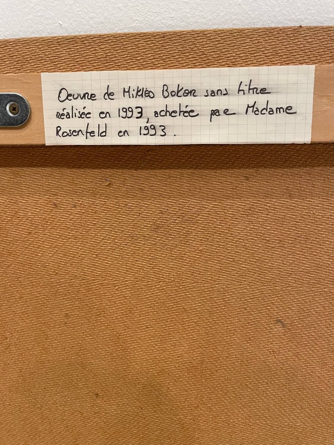 Painting "The Silhouettes" Miklos Bokor