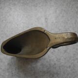 ancien patère laiton tête cheval déco vintage brass coat hook horse