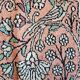 Vintage Kasmir Silk Hand-Knotted Rug with Floral Pattern, Pakistan 1950s