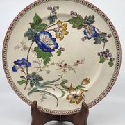 Victorian plate set by Brownfield & Sons model "Texas" England 1880