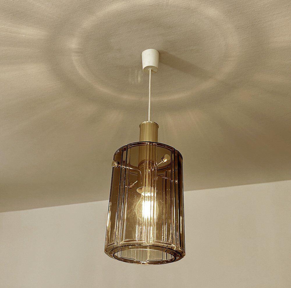 Vintage Limburg Glass pendant light